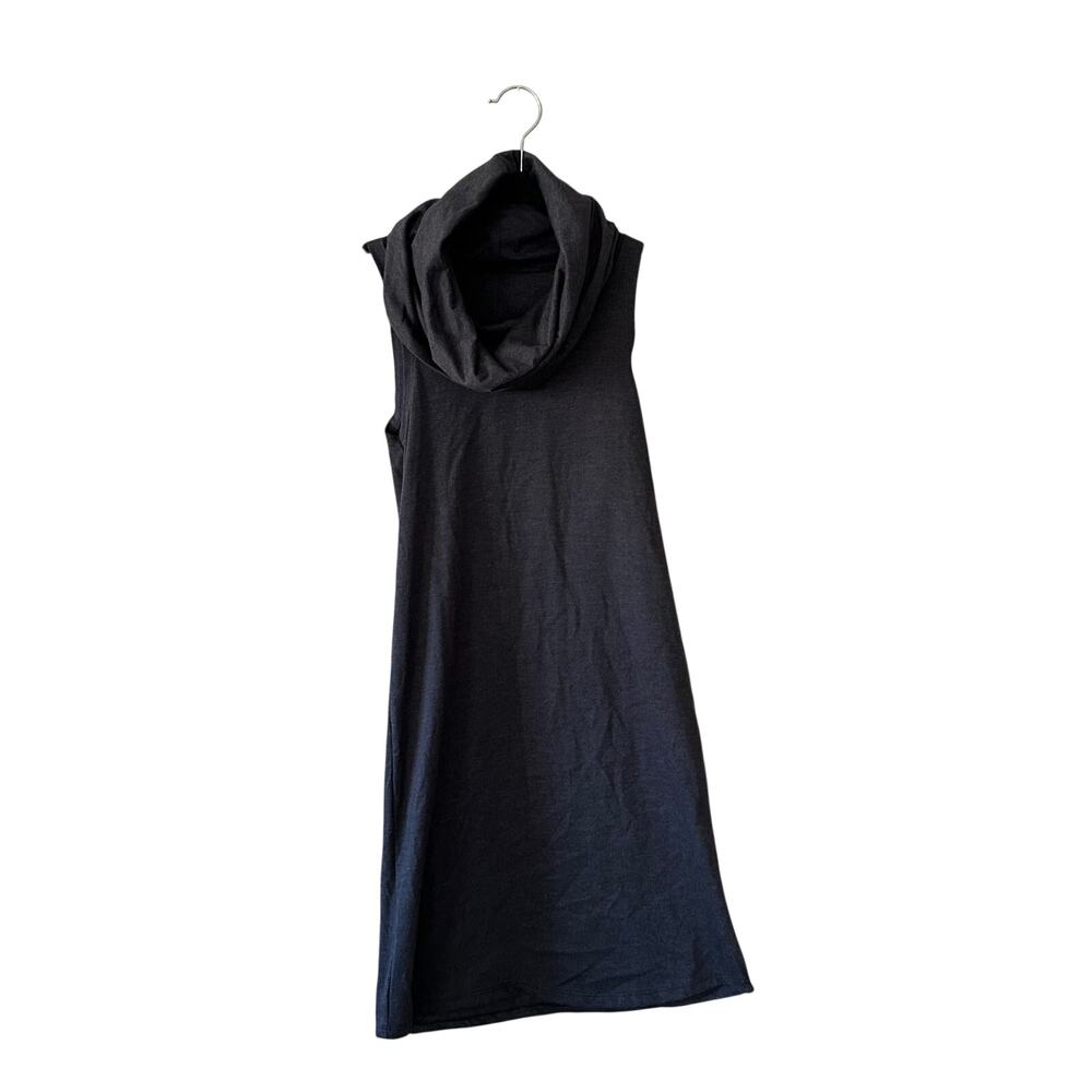 American Apparel Gray Sleeveless Cowl Neck Mini Dress Size XS